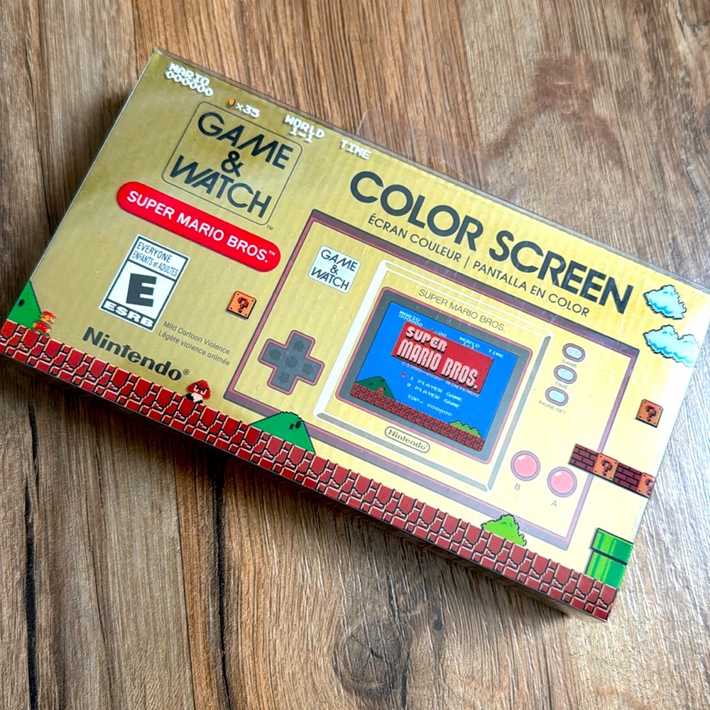 Nintendo Super Mario Bros Game and Watch